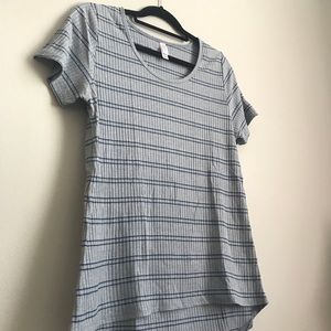 ClassicT - Medium - Slate Blue Ribbed